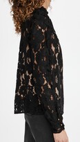 Thumbnail for your product : WAYF Emma Puff Sleeve Lace Top