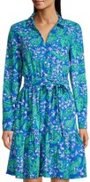Thumbnail for your product : Lilly Pulitzer Eilenne Leafy Shirtdress