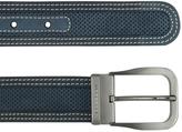 Thumbnail for your product : Moreschi Men's Navy Blue Perforated Leather Belt