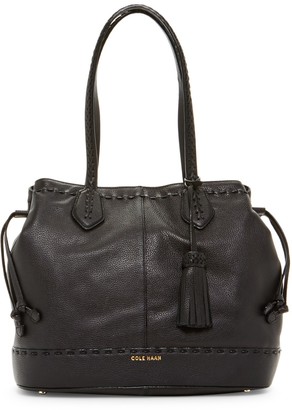 Cole Haan Allesa Drawstring Leather Tote
