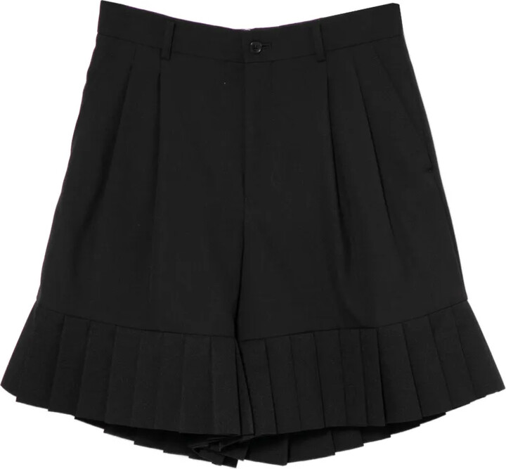 Noir Kei Ninomiya Pleated Shorts