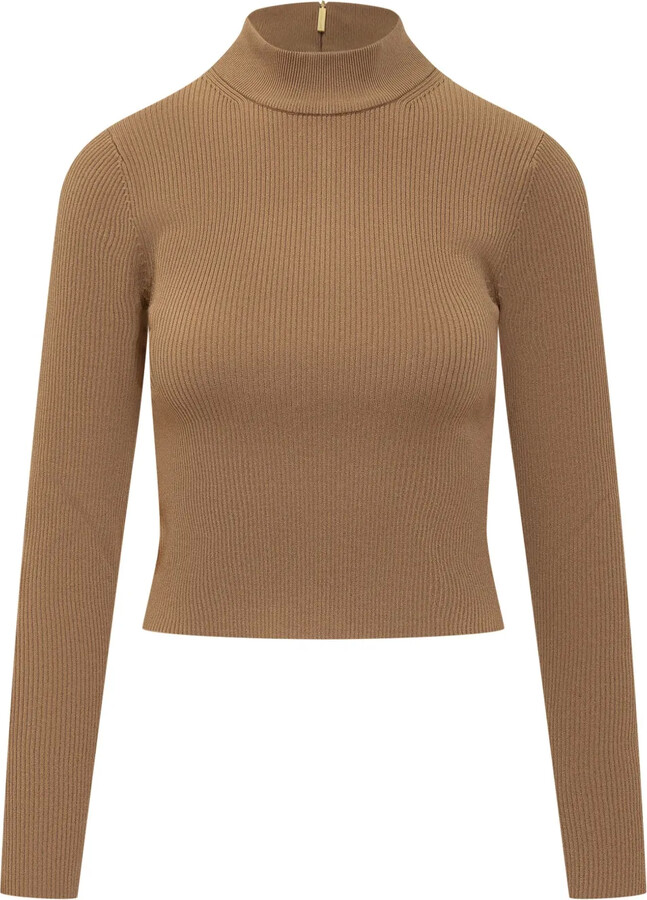 MICHAEL Michael Kors Mock-Neck Ribbed Jumper