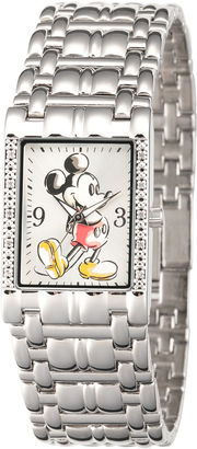 Disney Mens Square Micky Bracelet Watch