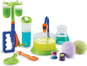 Learning Resources Beaker Creatures Monster Glow Lab