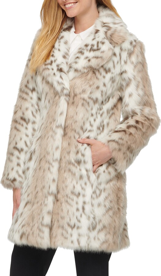 Faux Fur Animal Print Coats | ShopStyle