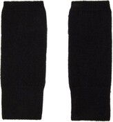Thumbnail for your product : Frenckenberger SSENSE Exclusive Black Cashmere Mittens
