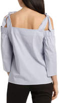 Thumbnail for your product : Basque Tie Detail Off The Shoulder Top