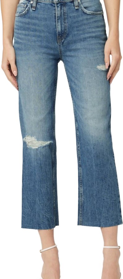 Hudson Remi High Rise Straight Ankle Jean In Stunner