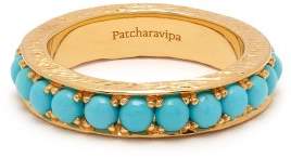 Patcharavipa - Turquoise & 18kt Gold Ring - Womens - Blue
