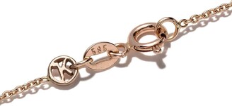 Kismet by Milka 14kt rose gold Love diamond bracelet