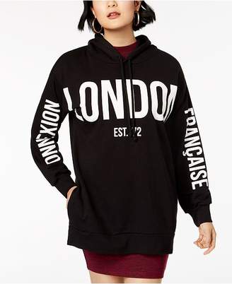 French Connection Graphic-Print Hoodie