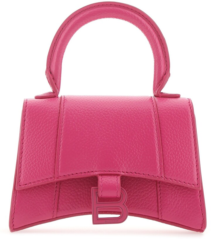 balenciaga hourglass mini top handle bag
