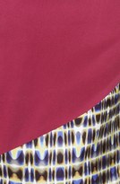 Thumbnail for your product : Rachel Roy 'Mosaic Illusion' Print Silk Pencil Skirt