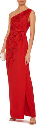 Emilio Pucci Embellished Asymmetric Gown