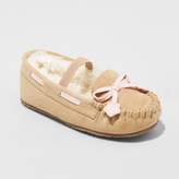 Thumbnail for your product : Cat & Jack Toddler Girls' Celina Moccasin Slippers Tan
