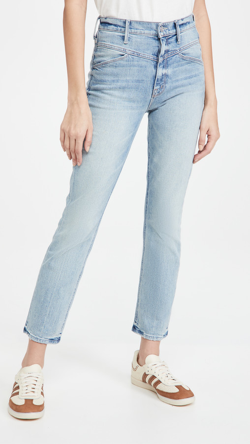 Mother The Dazzler Yoke Front Ankle Jeans ShopStyle