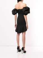 Thumbnail for your product : Alexander McQueen Peplum Hem Off-Shoulder Dress