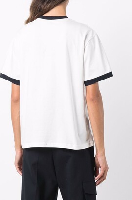 Sunnei slogan-print cotton T-shirt