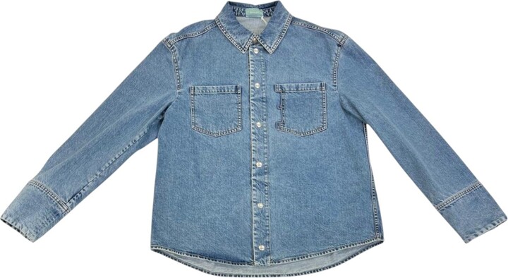 Bally 6302919 Men's Light Blue Denim Jacket