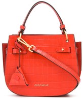Thumbnail for your product : Coccinelle Didi crocodile embossed mini tote