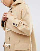 Thumbnail for your product : ASOS Hooded Duffle Coat In Oversized Fit