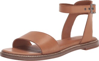 Lucky Brand Women's Kimaya Ankle Strap Sandal Flat - ShopStyle