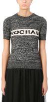 Thumbnail for your product : Rochas Logo Round Neck Jumper