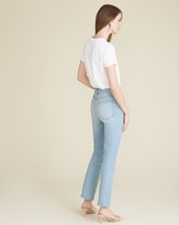 Thumbnail for your product : Veronica Beard Carolyn High-Rise Cropped-Flare Jean