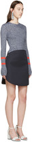 Thumbnail for your product : Mary Katrantzou Navy Knit Fontaine Sweater