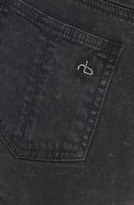 Thumbnail for your product : Rag and Bone 3856 rag & bone/JEAN 'Justine' High Rise Skinny Jeans (Rosebowl Black)