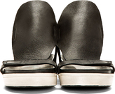 Thumbnail for your product : Cinzia Araia CA by Black Leather Santiago Sandals