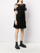 Thumbnail for your product : Christian Dior 2000s lace panels A-line dress