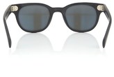 Thumbnail for your product : Oliver Peoples Black Afton Sun Wayfarers
