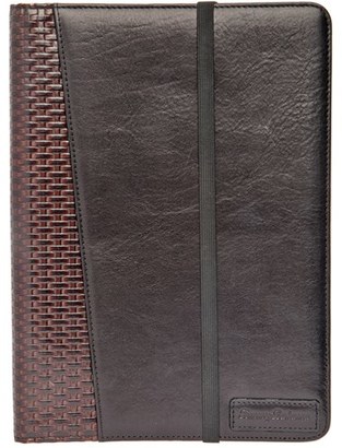 Tommy Bahama 'Basketweave' Leather Ipad Case - Brown