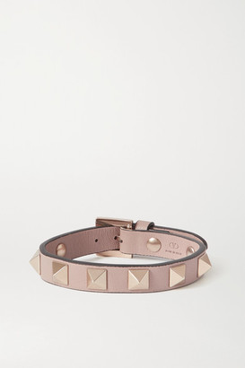 Valentino Garavani Rockstud Leather Bracelet - Pink