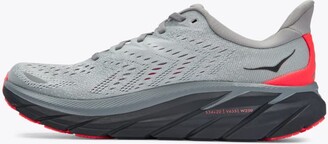 hoka clifton 8 sharkskin diva pink mens
