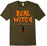Thumbnail for your product : Men's Real Witch No Costume Required - Halloween T shirt 3XL