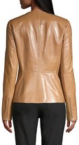 Thumbnail for your product : Lafayette 148 New York Kayla Leather Jacket