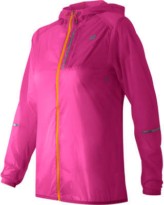New Balance Women's Lite Packable Jacket - Azalea/Multi Jackets