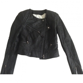 Thumbnail for your product : Karl Lagerfeld Paris Black Leather Biker jacket
