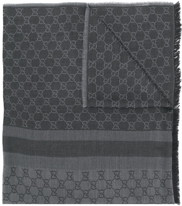 gucci scarf wool silk