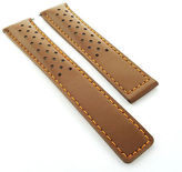 Thumbnail for your product : Tag Heuer Leather Watch Band Strap 19mm For Carrera Tan Os 4t Perforated Sports