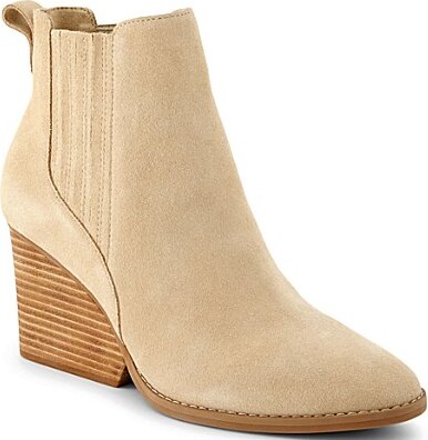 Noa Chelsea Sculpted Wedge Ankle Booties
