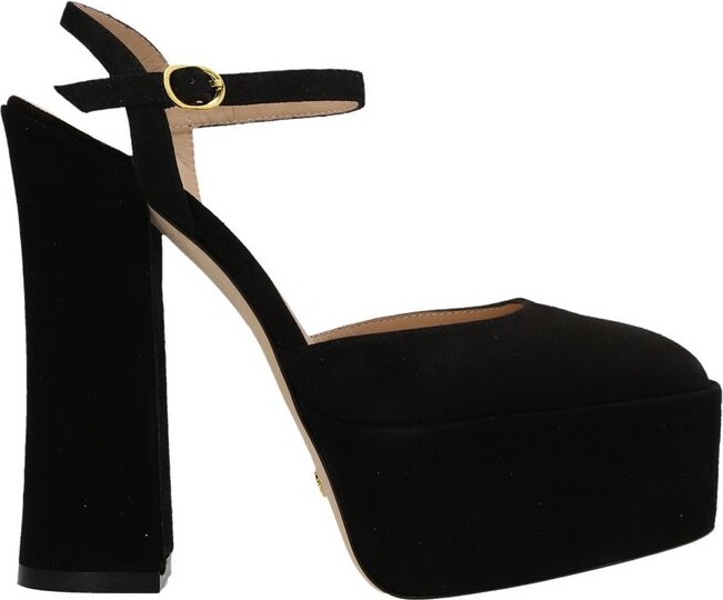 Stuart Weitzman Skyhigh Strapped Platform Pumps