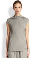 Thumbnail for your product : Rick Owens Bonnie Cowlneck Tee