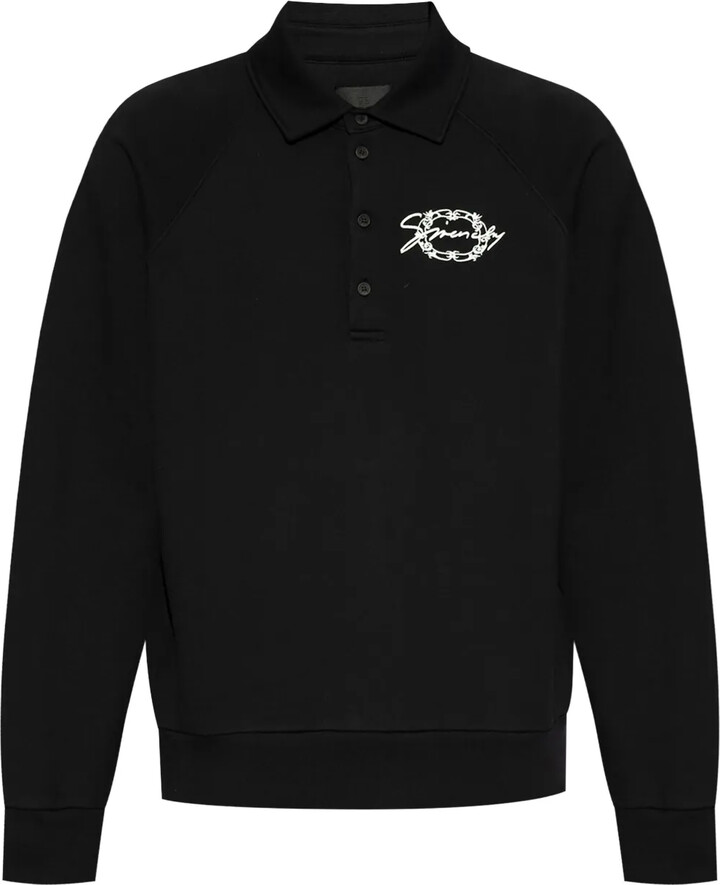 Givenchy Embroidered-Logo Polo Shirt