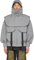 Thumbnail for your product : A. A. Spectrum Grey Arayiq Jacket