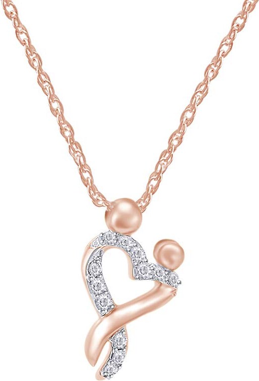 Sixteen Pendant with 16 Necklace 14K Rose Gold-plated 925 Silver Bezeled #16 Jewels Obsession Bezled #16 