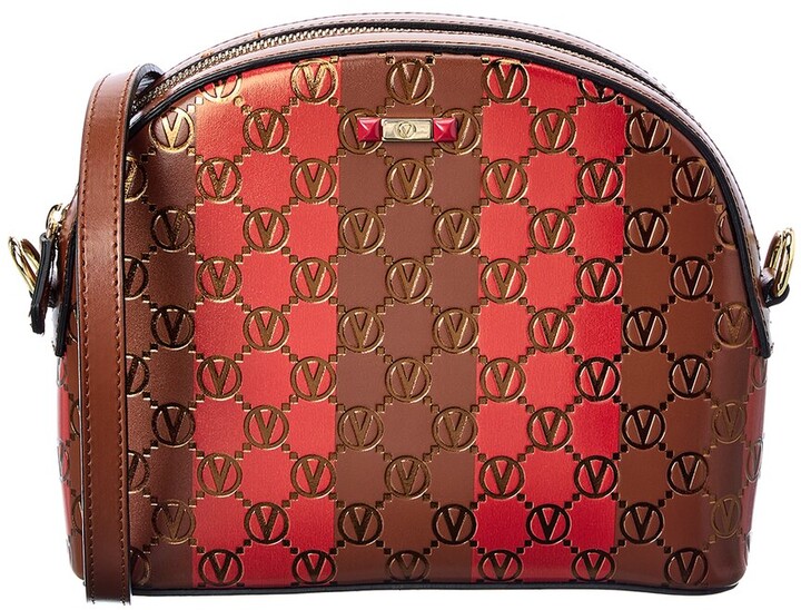 Diana Valentino DIANA VALENTINO Handbag Brown Brown Monogram Logo