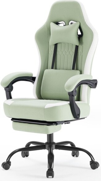 SEVOBALOfficeChairDeskChairComputerChairOfficeChairswithLumbarSupportSwivelRollingEasyAssemblyHomeGiftGreen25.2\